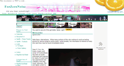 Desktop Screenshot of forzeronoise.com